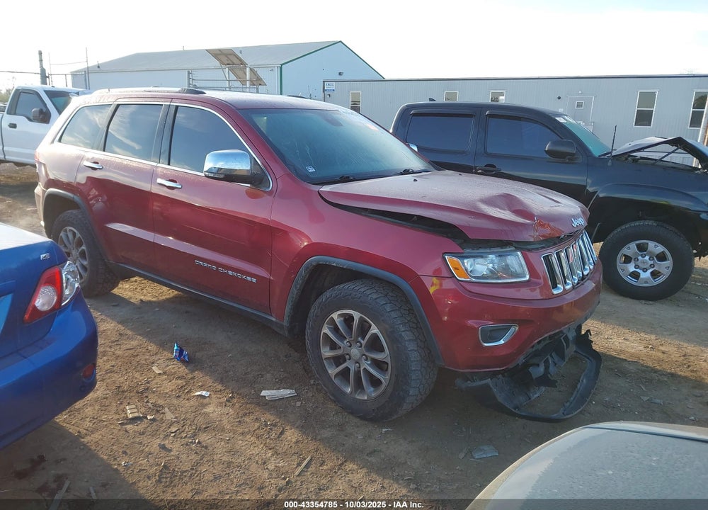 2014 JEEP GRAND CHEROKEE LIMITED VIN: 1C4RJFBG8EC258158