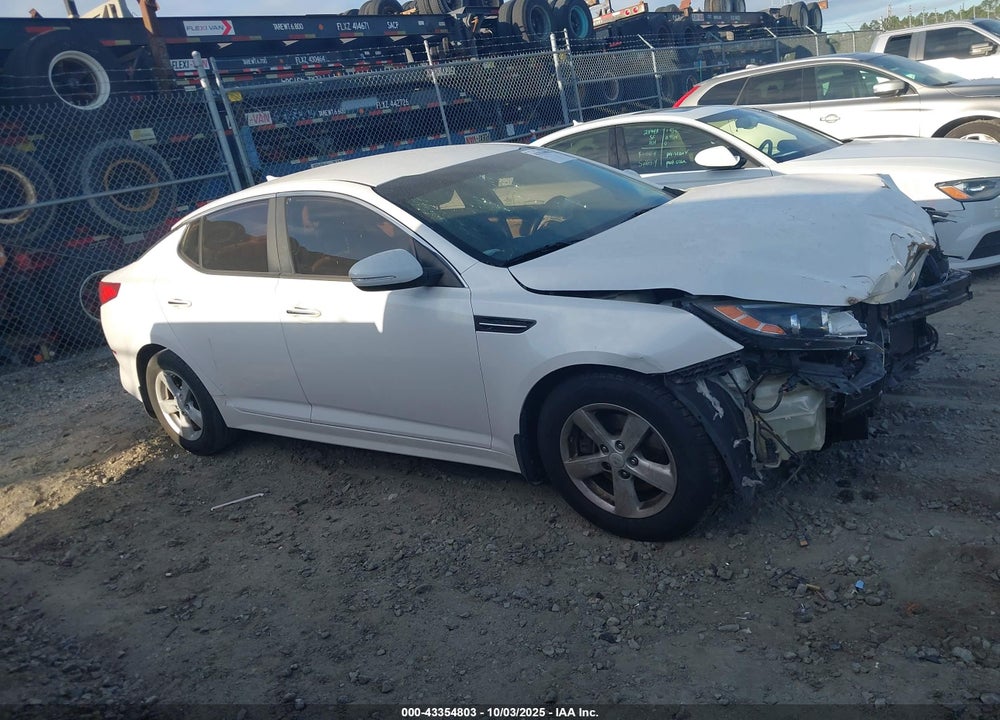 2014 KIA OPTIMA LX VIN: KNAGM4A73E5455423
