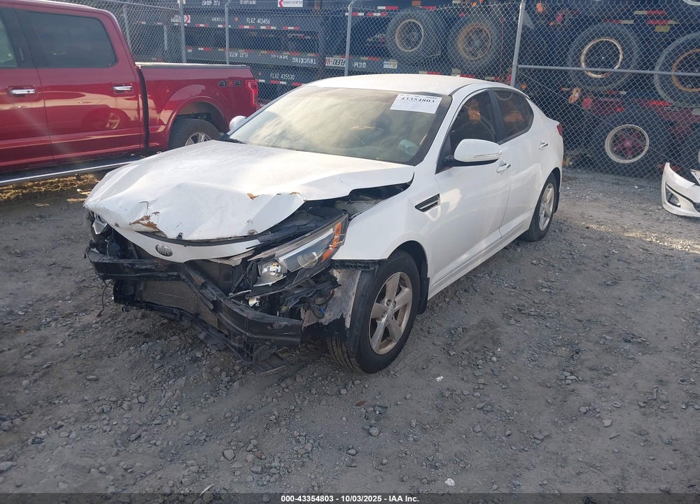 2014 KIA OPTIMA LX VIN: KNAGM4A73E5455423