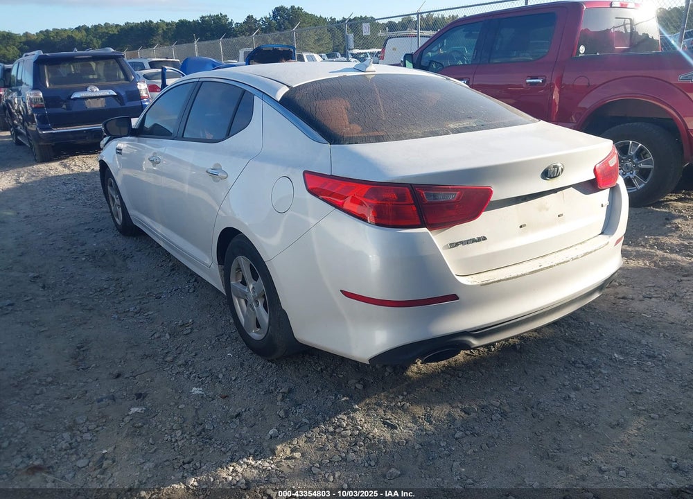 2014 KIA OPTIMA LX VIN: KNAGM4A73E5455423
