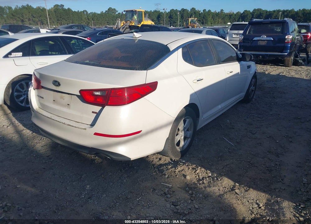 2014 KIA OPTIMA LX VIN: KNAGM4A73E5455423