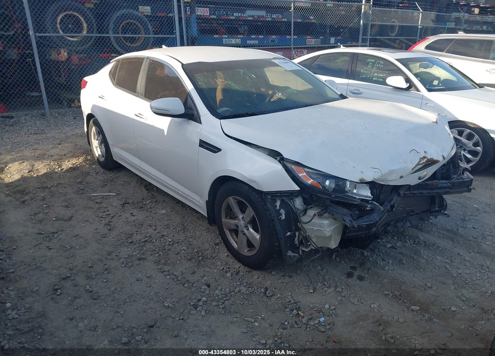 2014 KIA OPTIMA LX VIN: KNAGM4A73E5455423