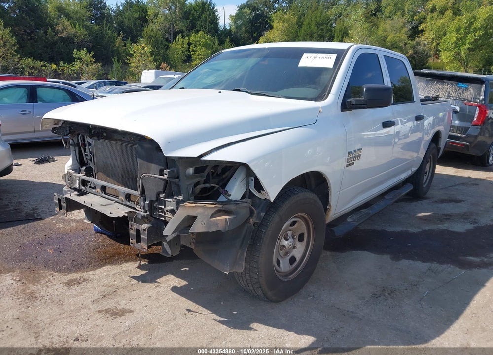 2019 RAM 1500 CLASSIC TRADESMAN 4X2 5'7 BOX VIN: 1C6RR6KG7KS603469
