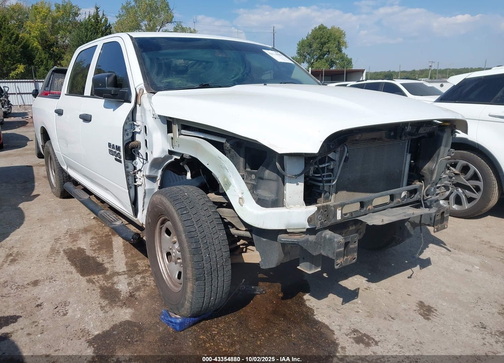 2019 RAM 1500 CLASSIC TRADESMAN 4X2 5'7 BOX VIN: 1C6RR6KG7KS603469