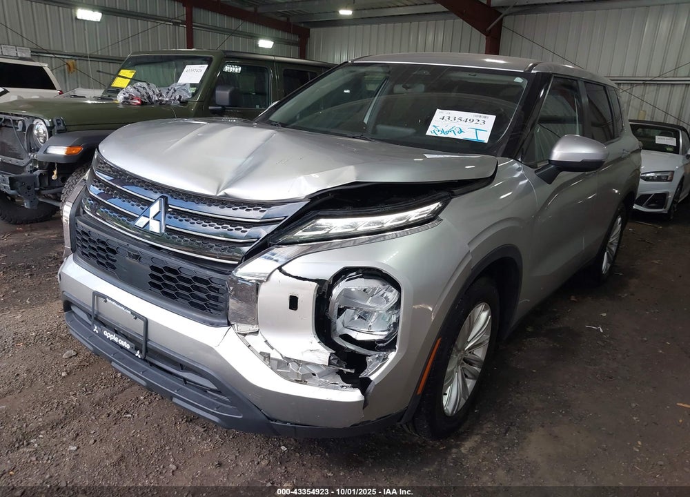 2022 MITSUBISHI OUTLANDER ES 2.5 S-AWC VIN: JA4J4TA80NZ007901