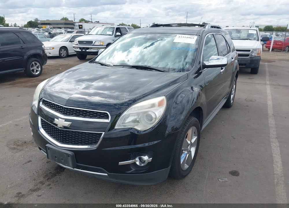 2013 CHEVROLET EQUINOX LTZ VIN: 2GNALFEK4D6121689