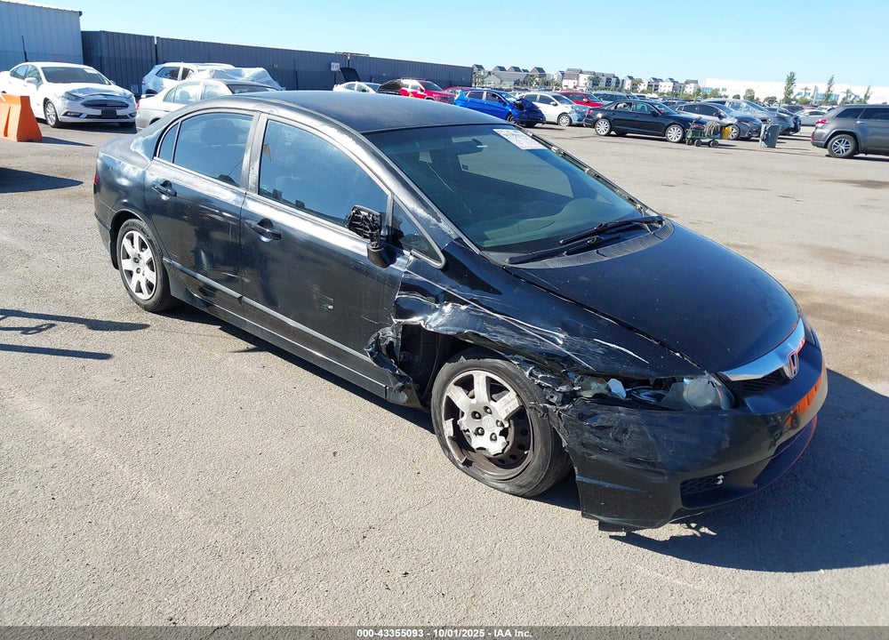 2011 HONDA CIVIC LX VIN: 2HGFA1F57BH530773