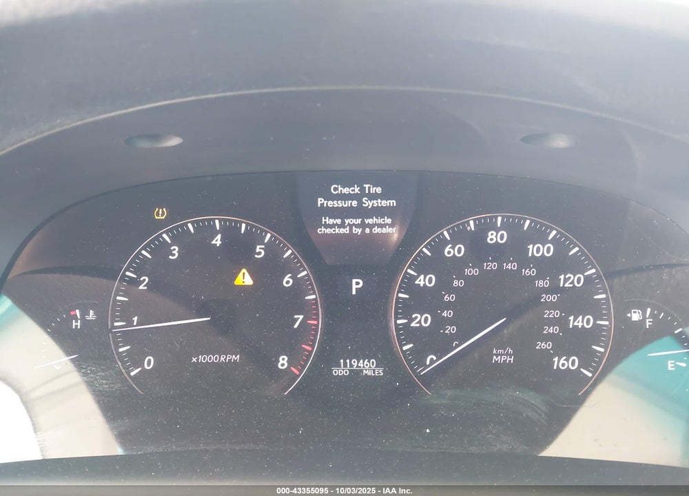 2008 LEXUS LS 460 L VIN: JTHGL46F185026788