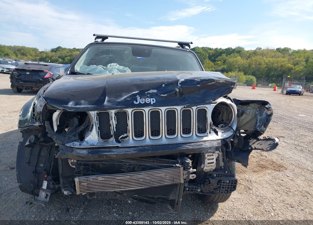 2017 JEEP RENEGADE LIMITED FWD VIN: ZACCJADB6HPF51728