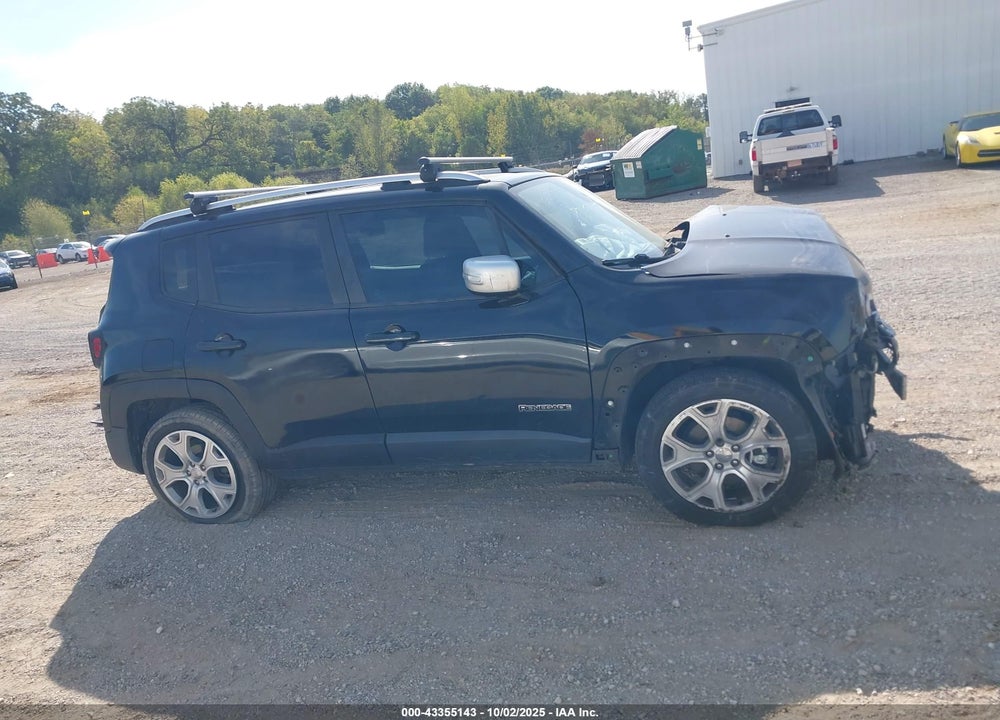 2017 JEEP RENEGADE LIMITED FWD VIN: ZACCJADB6HPF51728
