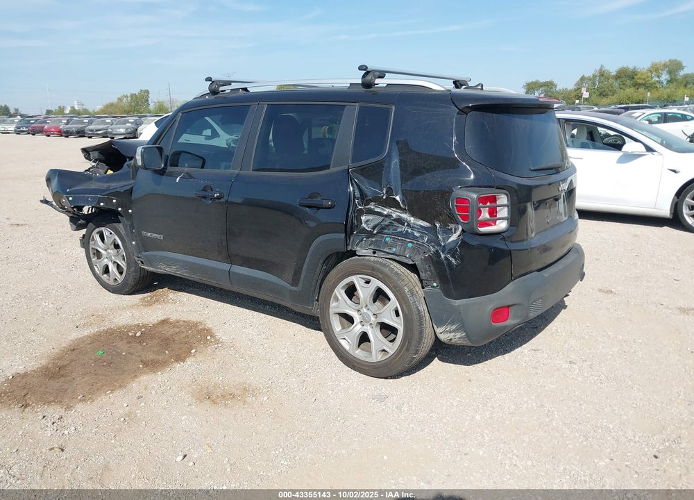 2017 JEEP RENEGADE LIMITED FWD VIN: ZACCJADB6HPF51728