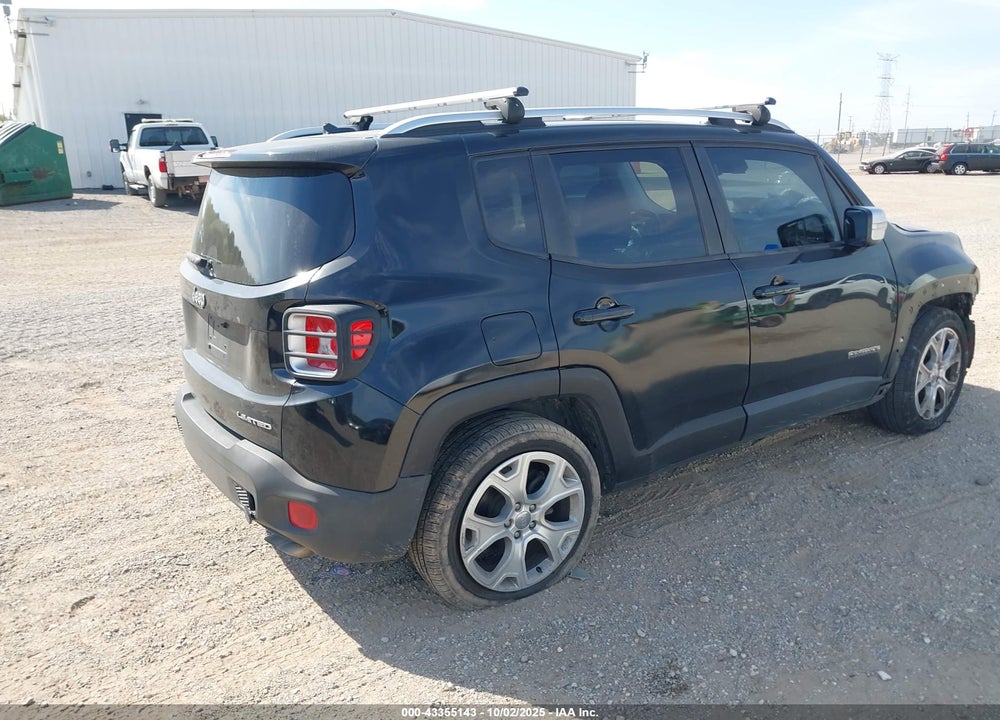 2017 JEEP RENEGADE LIMITED FWD VIN: ZACCJADB6HPF51728