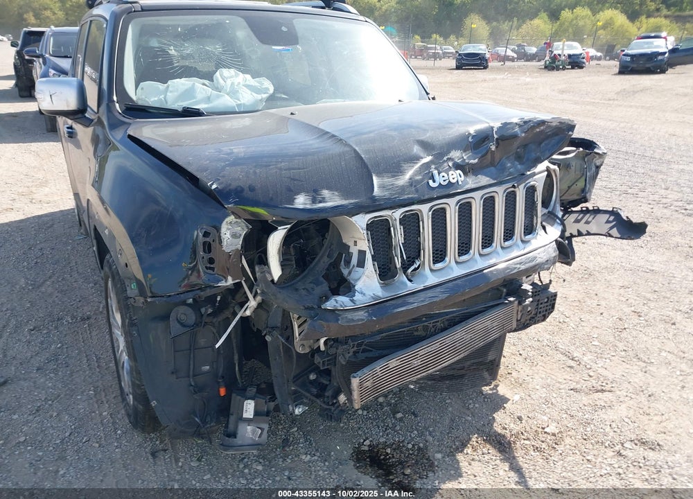 2017 JEEP RENEGADE LIMITED FWD VIN: ZACCJADB6HPF51728
