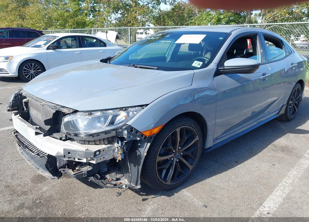 2021 HONDA CIVIC SPORT VIN: SHHFK7H42MU409742