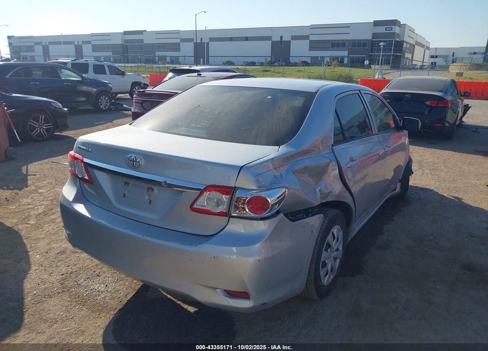 2012 TOYOTA COROLLA L VIN: 5YFBU4EE5CP062335