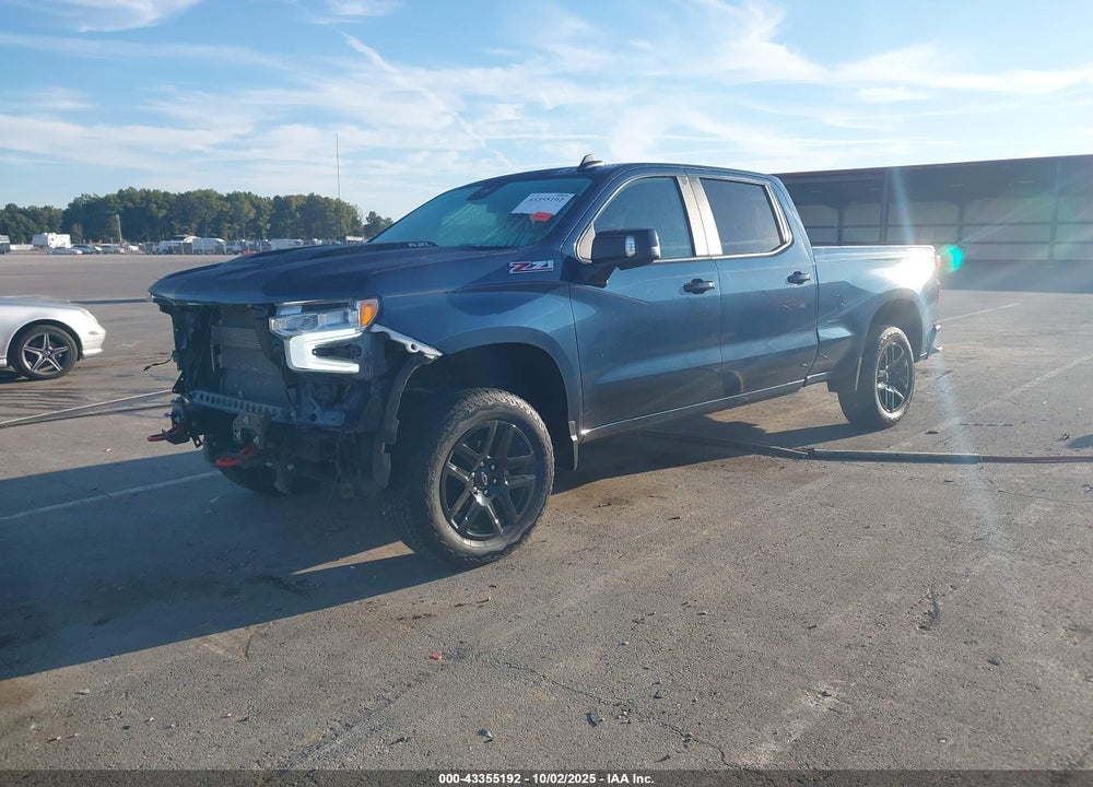 2022 CHEVROLET SILVERADO 1500 4WD STANDARD BED LT TRAIL BOSS VIN: 3GCUDFEL0NG597732
