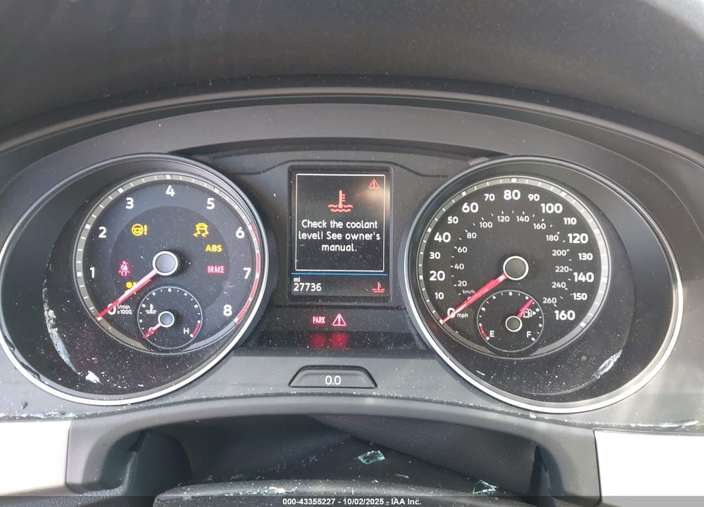 2019 VOLKSWAGEN ATLAS VIN: 1V2WR2CA3KC562474