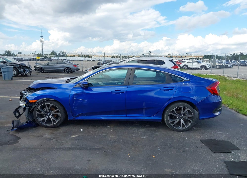 2021 HONDA CIVIC SPORT VIN: 2HGFC2F89MH533770