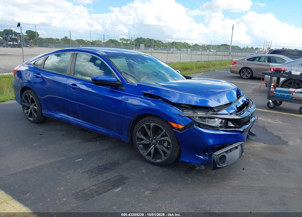2021 HONDA CIVIC SPORT VIN: 2HGFC2F89MH533770