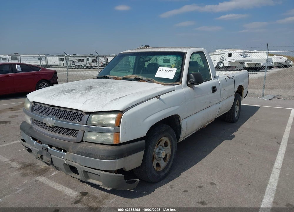 2003 CHEVROLET SILVERADO 1500 WORK TRUCK VIN: 1GCEC14T23Z109471