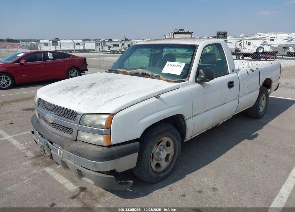 2003 CHEVROLET SILVERADO 1500 WORK TRUCK VIN: 1GCEC14T23Z109471