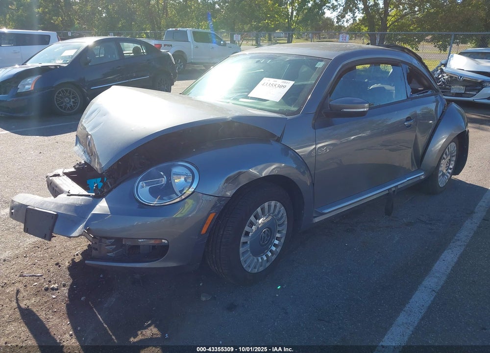 2015 VOLKSWAGEN BEETLE VIN: 3VWH07AT3FM643059