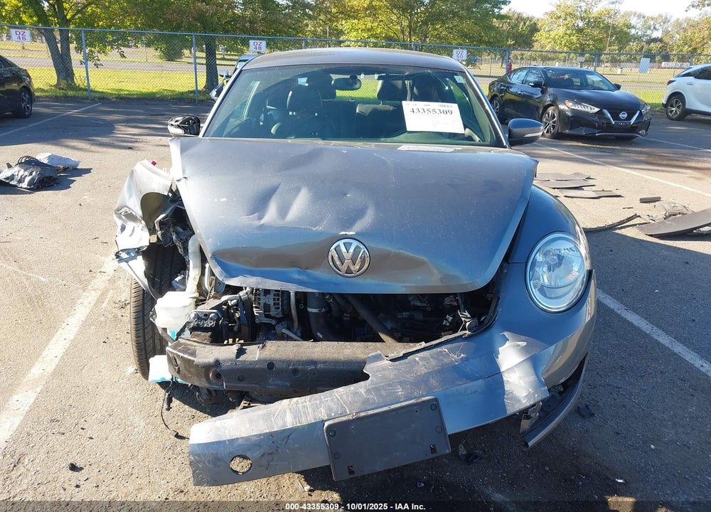 2015 VOLKSWAGEN BEETLE VIN: 3VWH07AT3FM643059