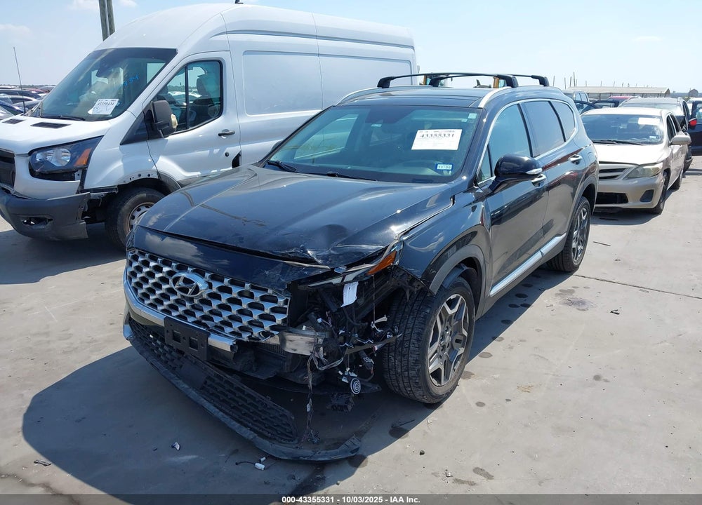 2022 HYUNDAI SANTA FE LIMITED VIN: 5NMS4DAL3NH438919