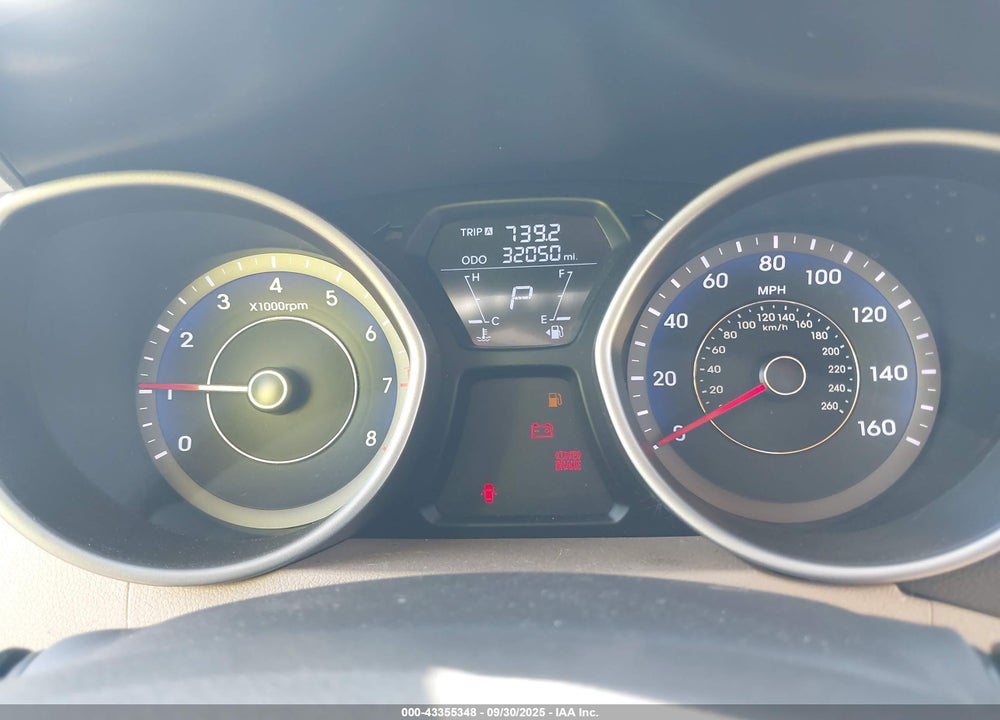 2013 HYUNDAI ELANTRA VIN: KMHDH4AE5DU727219