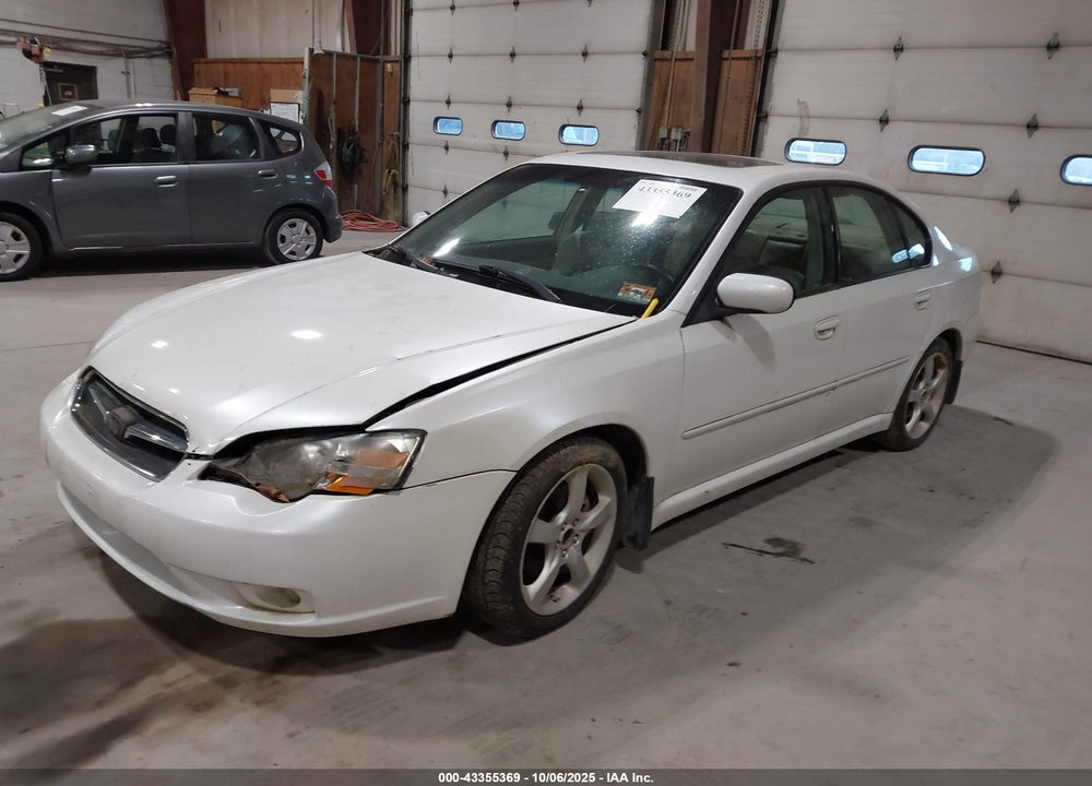 2006 SUBARU LEGACY 2.5I LIMITED VIN: 4S3BL626067215494