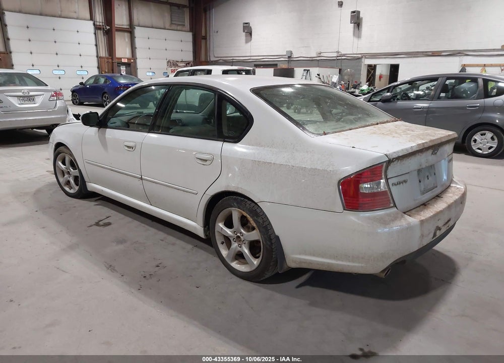 2006 SUBARU LEGACY 2.5I LIMITED VIN: 4S3BL626067215494