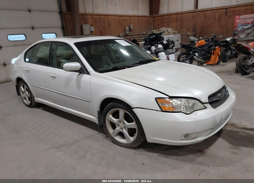 2006 SUBARU LEGACY 2.5I LIMITED VIN: 4S3BL626067215494