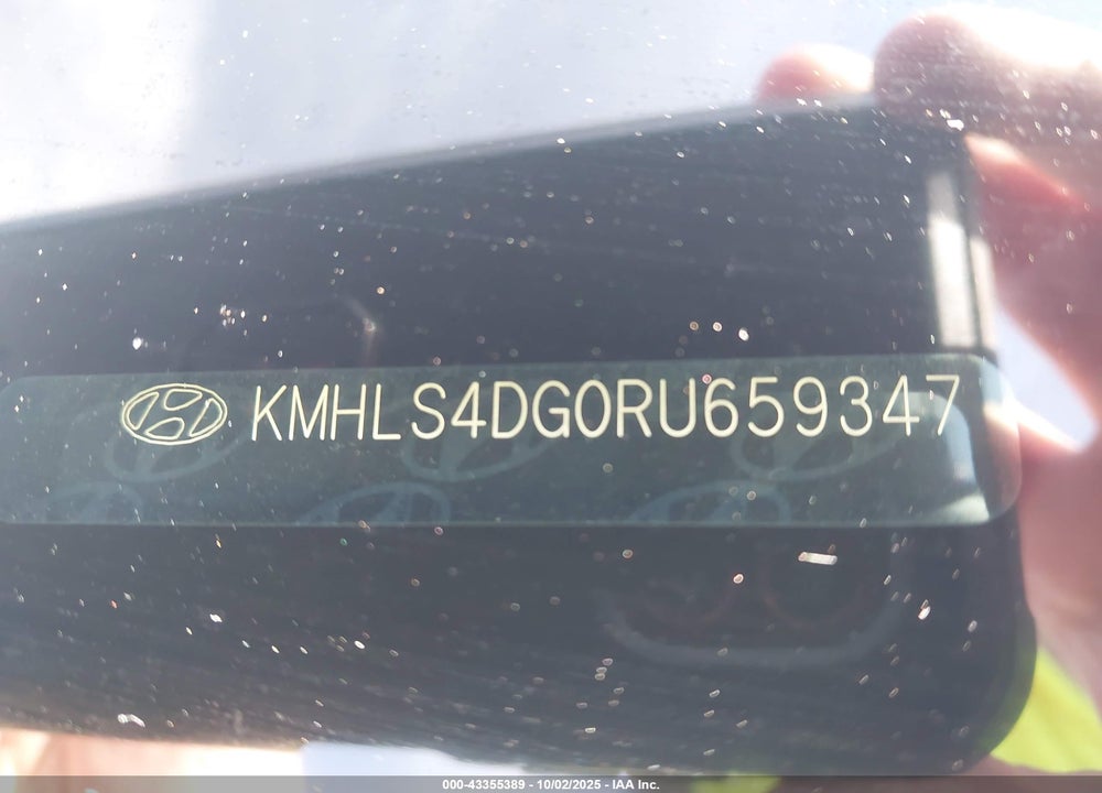 2024 HYUNDAI ELANTRA SEL VIN: KMHLS4DG0RU659347