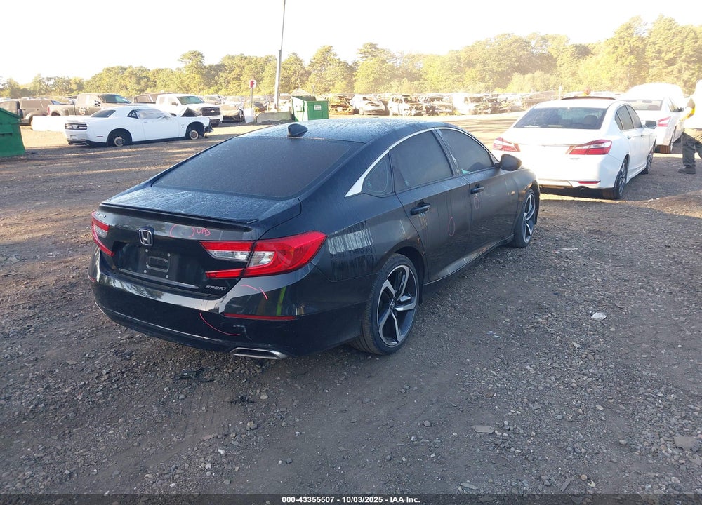 2022 HONDA ACCORD SPORT VIN: 1HGCV1F37NA116000