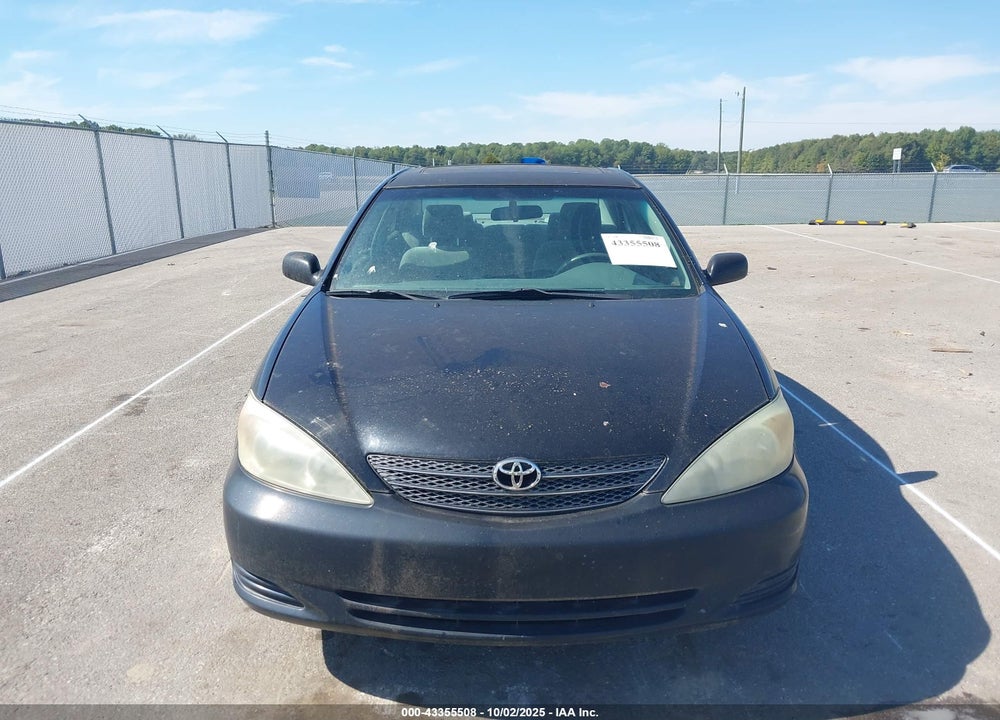 2002 TOYOTA CAMRY VIN: 4T1BF32K22U004503