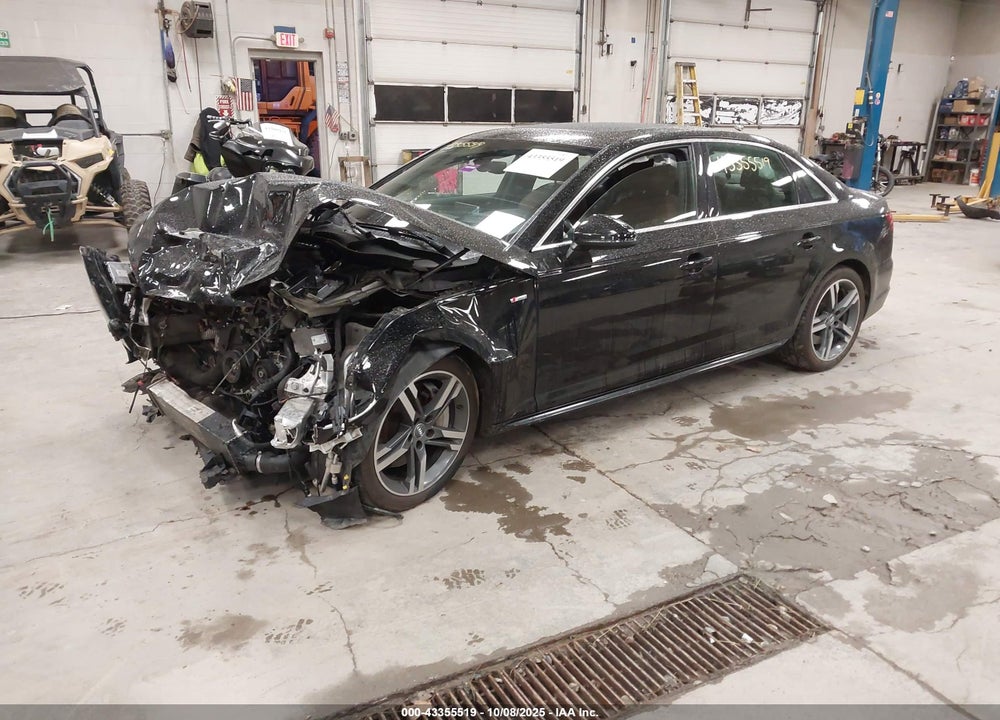 2018 AUDI A4 2.0T PREMIUM VIN: WAUFNAF44JA061050