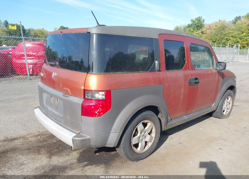 2005 HONDA ELEMENT EX VIN: 5J6YH28685L015023