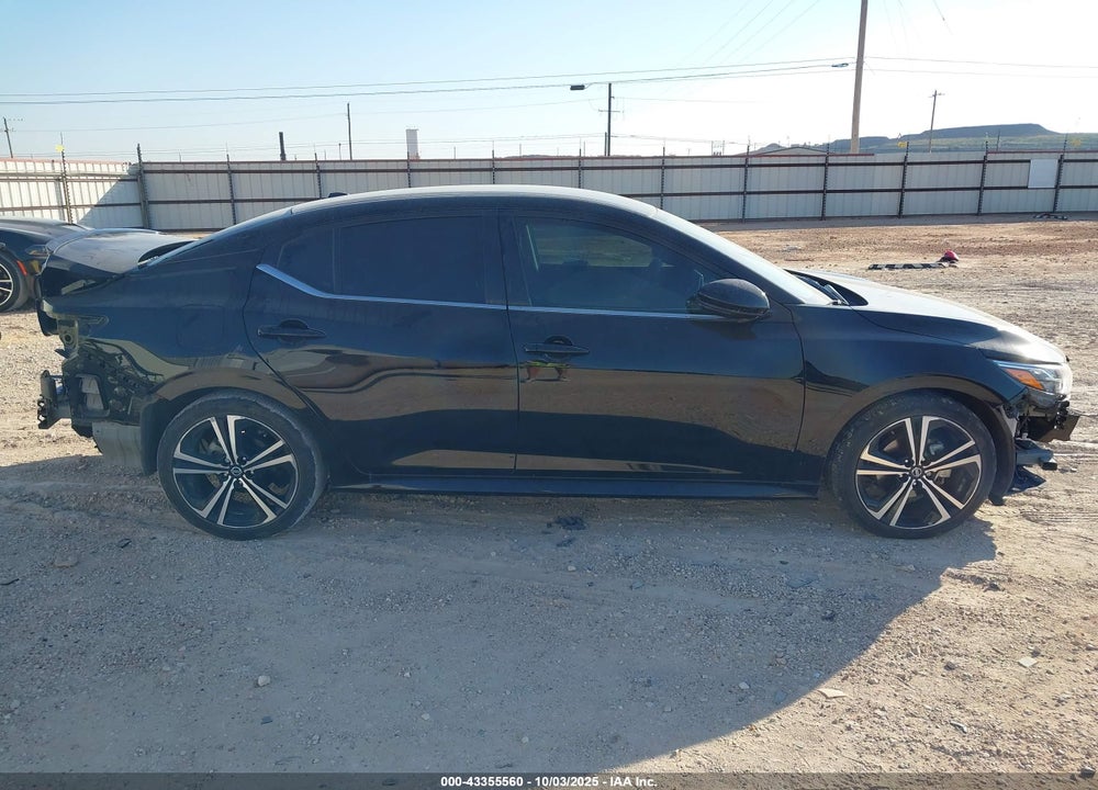 2022 NISSAN SENTRA SR XTRONIC CVT VIN: 3N1AB8DV9NY316158