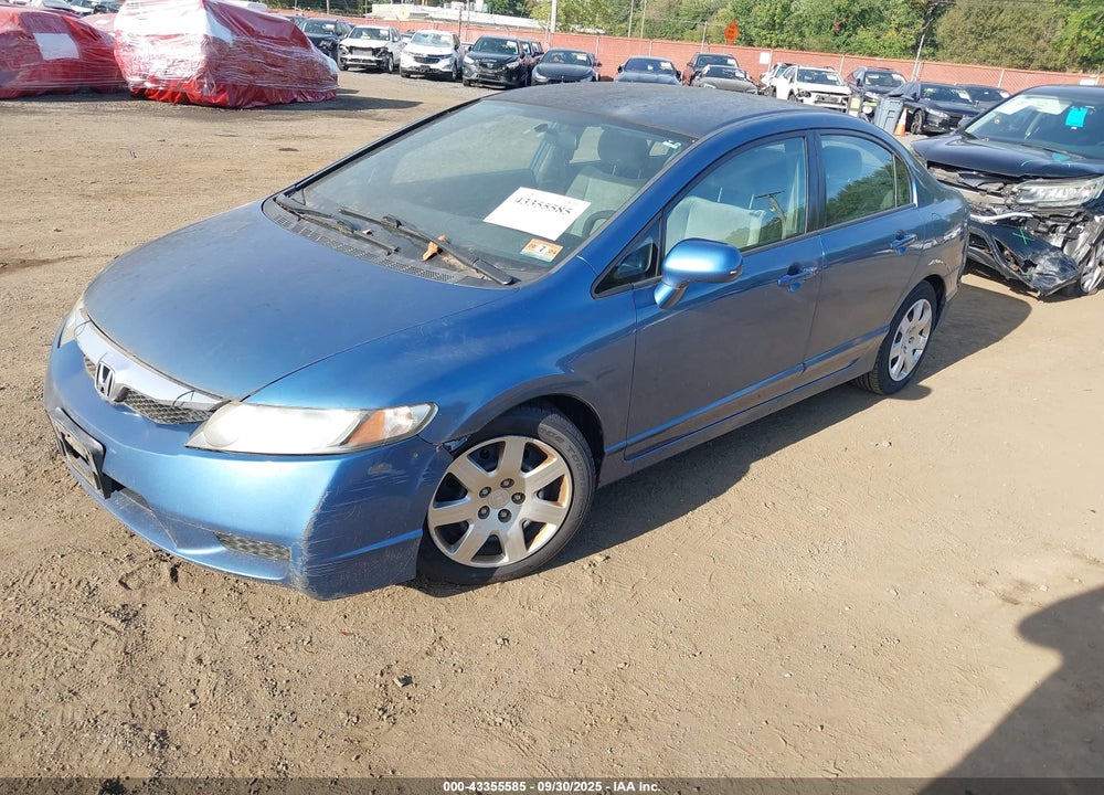 2010 HONDA CIVIC VIN: 2HGFA1F59AH559416