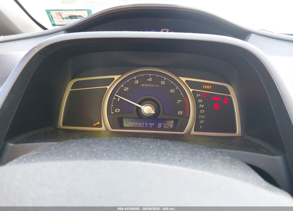2010 HONDA CIVIC VIN: 2HGFA1F59AH559416