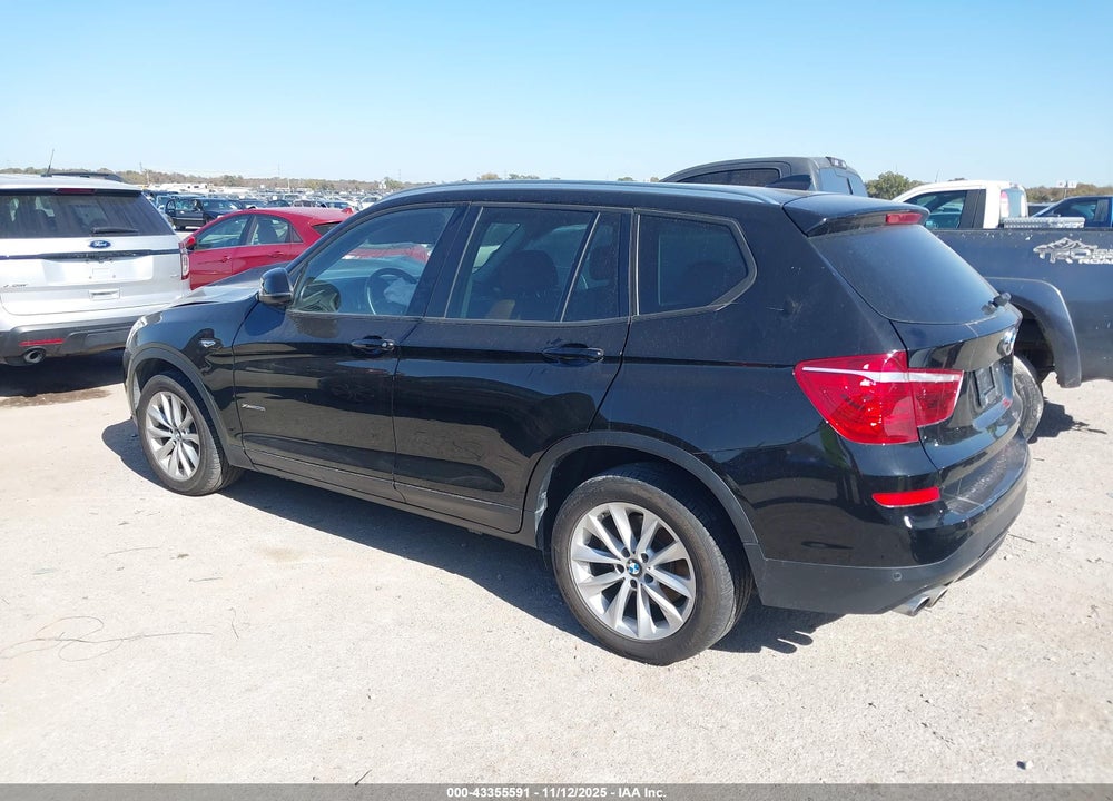 2015 BMW X3 XDRIVE28I VIN: 5UXWX9C52F0D51827