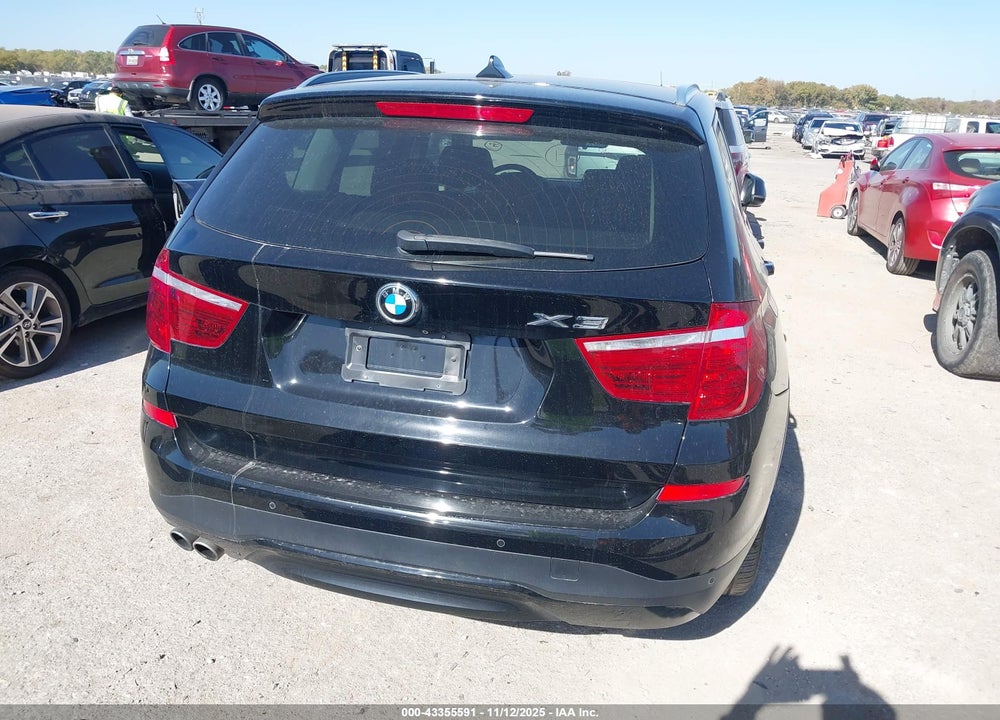 2015 BMW X3 XDRIVE28I VIN: 5UXWX9C52F0D51827