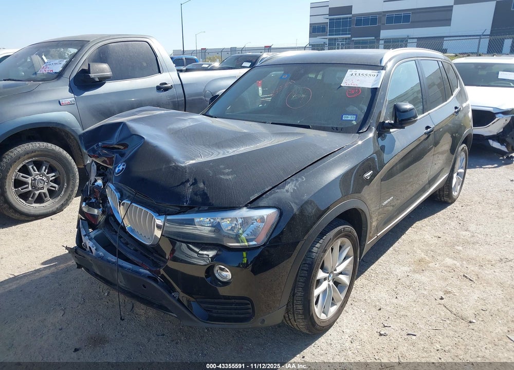 2015 BMW X3 XDRIVE28I VIN: 5UXWX9C52F0D51827