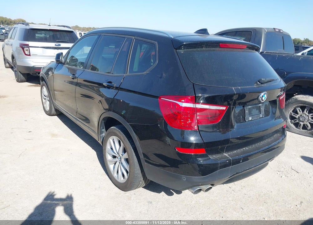 2015 BMW X3 XDRIVE28I VIN: 5UXWX9C52F0D51827