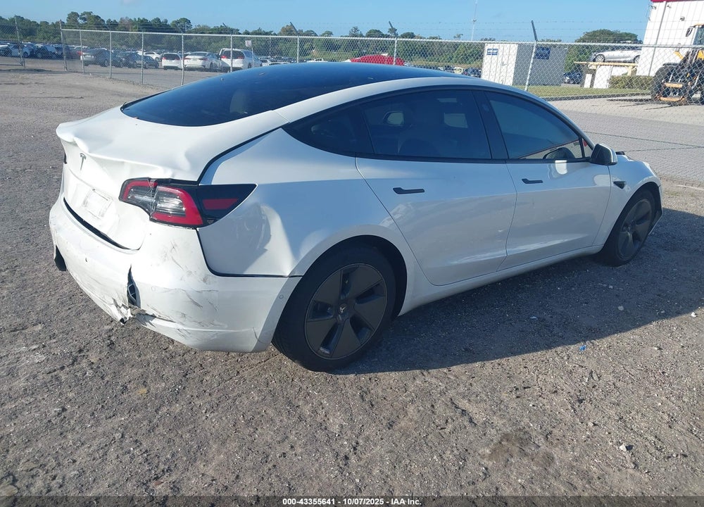 2022 TESLA MODEL 3 VIN: 5YJ3E1EA3NF329452