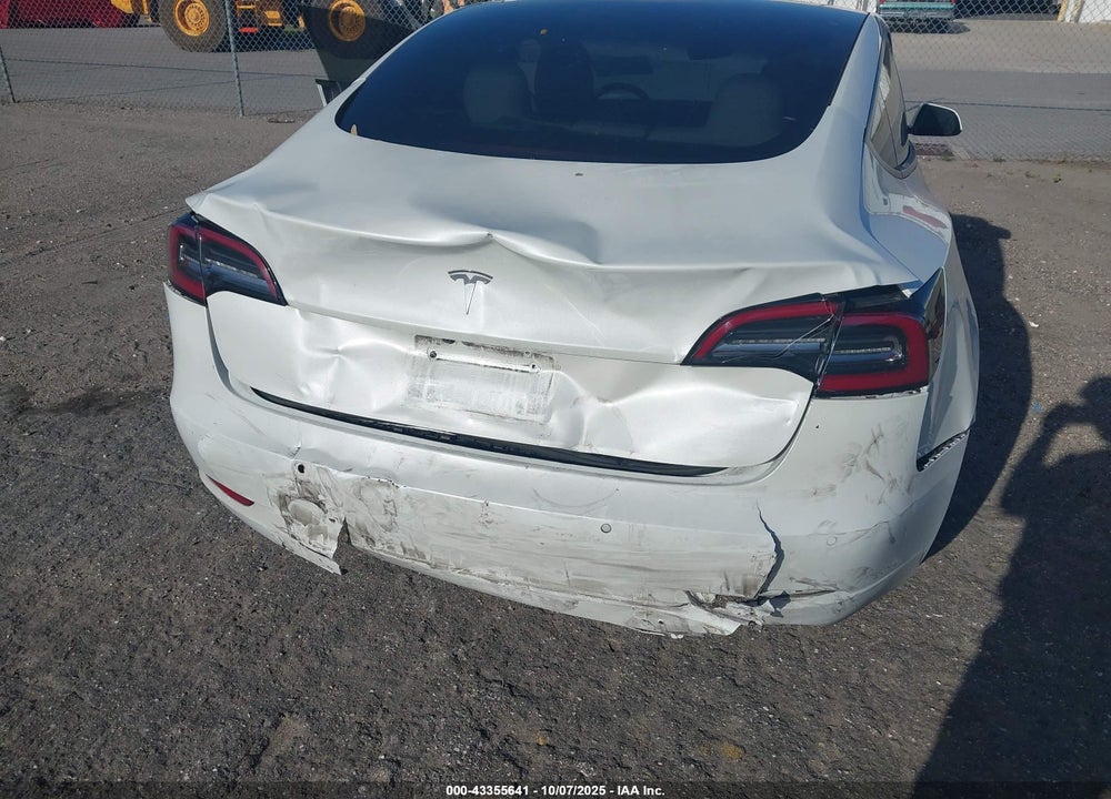 2022 TESLA MODEL 3 VIN: 5YJ3E1EA3NF329452