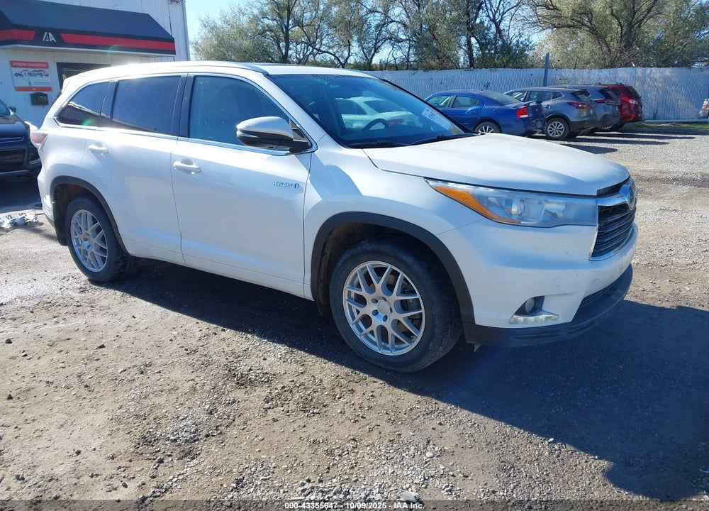 2015 TOYOTA HIGHLANDER HYBRID LIMITED PLATINUM V6 VIN: 5TDDCRFH9FS007867