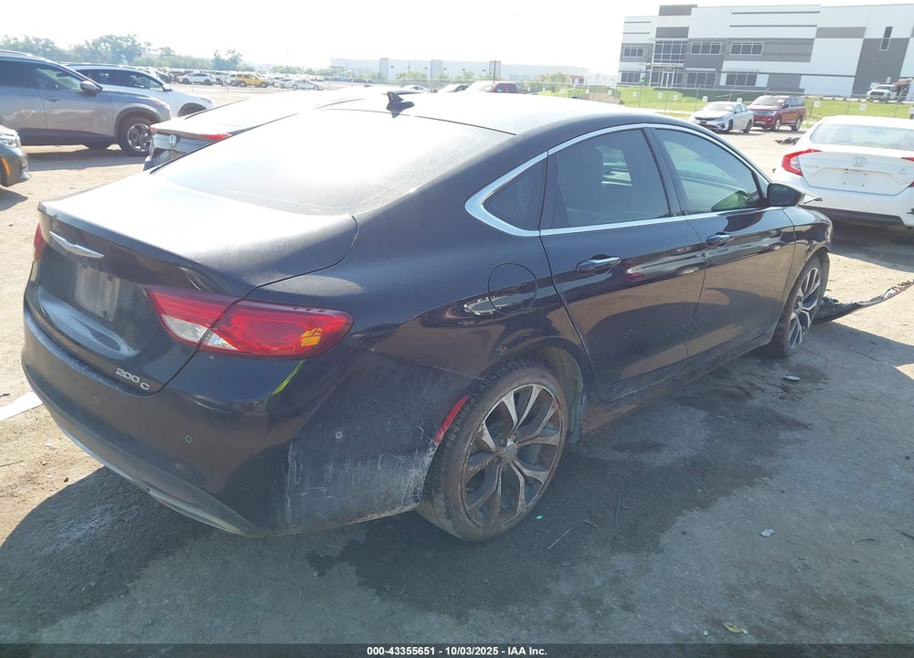 2016 CHRYSLER 200 VIN: 1C3CCCCG0GN134846