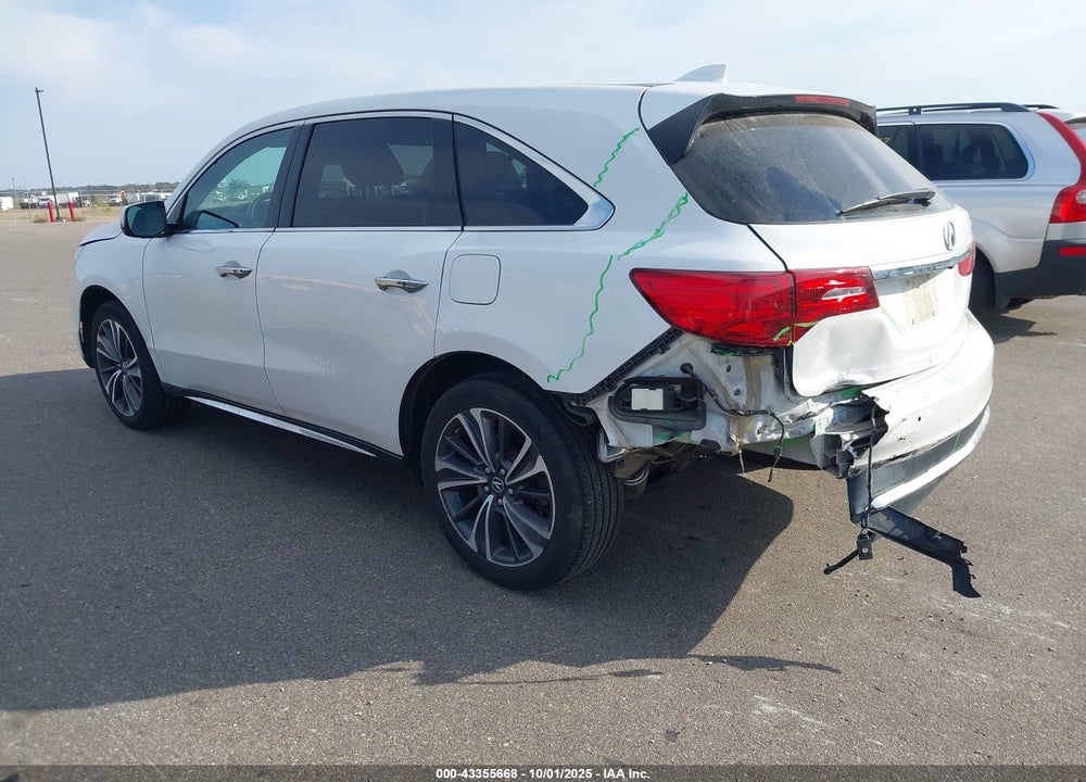 2020 ACURA MDX TECHNOLOGY PACKAGE VIN: 5J8YD4H51LL013181