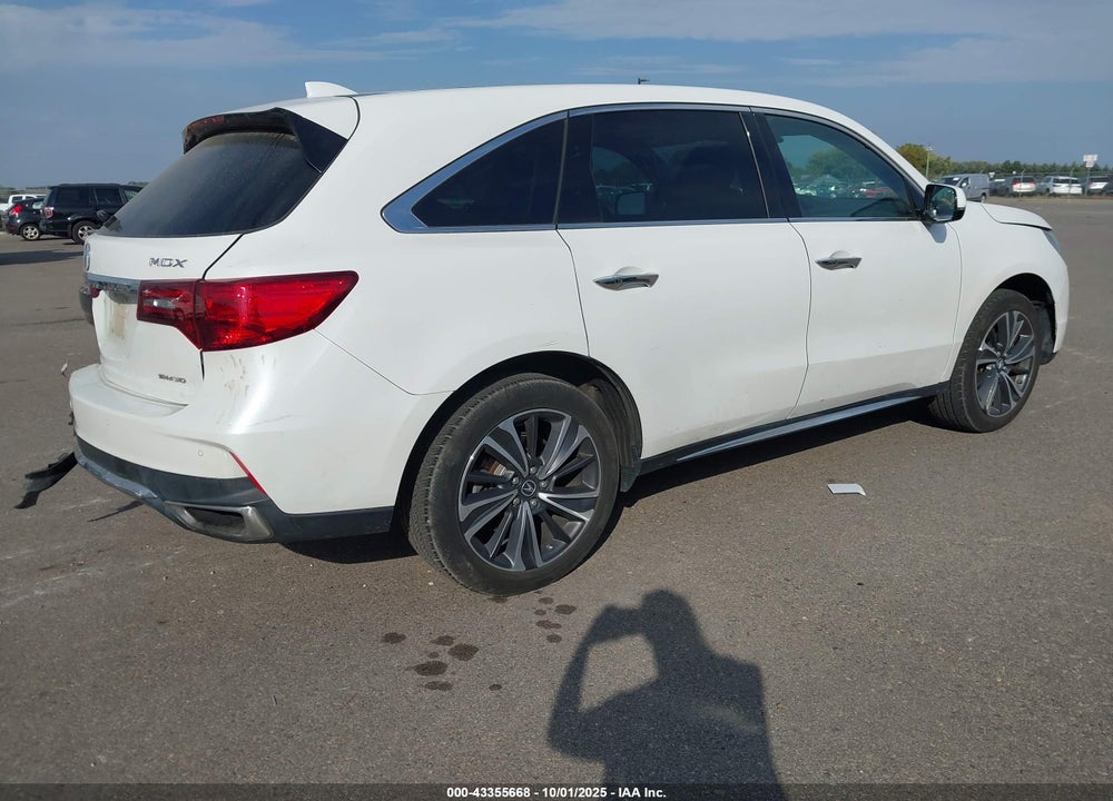 2020 ACURA MDX TECHNOLOGY PACKAGE VIN: 5J8YD4H51LL013181